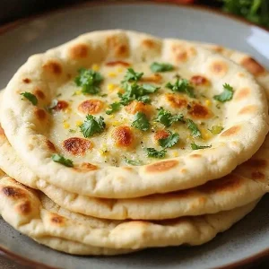 Cheesy Naan Bread