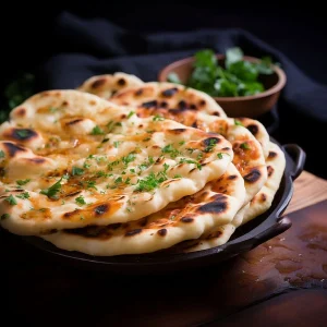 Garlic Naan Bread